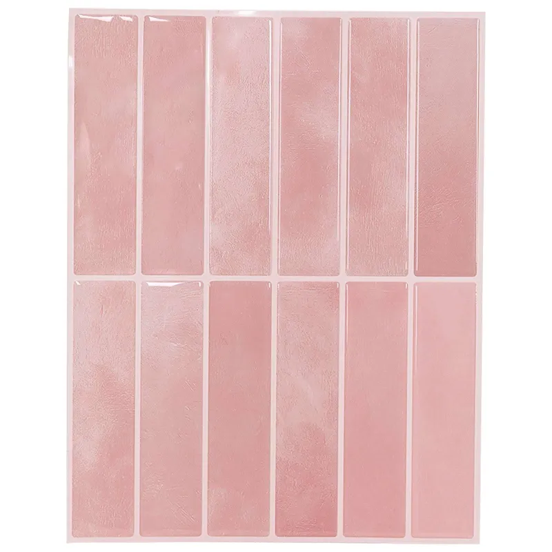 Stačiakampė plytelė 50 pcs Rožinė 29 x 23 x 0,08 cm