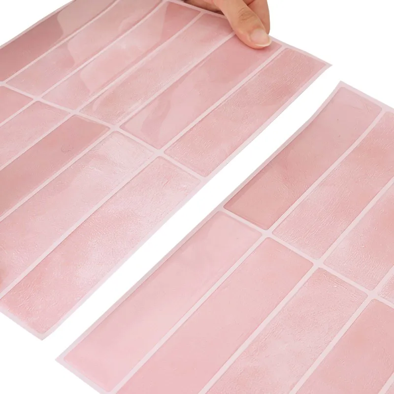 Stačiakampė plytelė 50 pcs Rožinė 29 x 23 x 0,08 cm