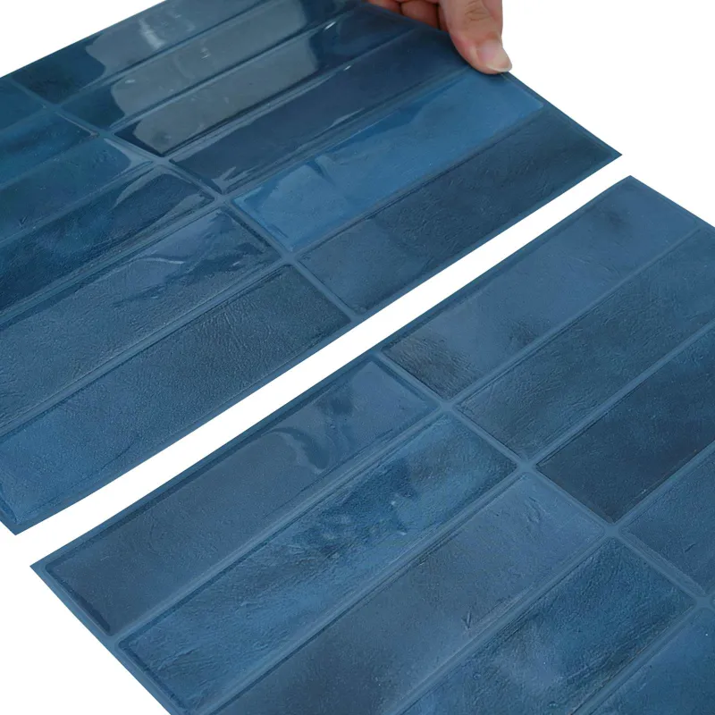 Stačiakampė plytelė 10 pcs Mėlyna 29 x 23 x 0,08 cm