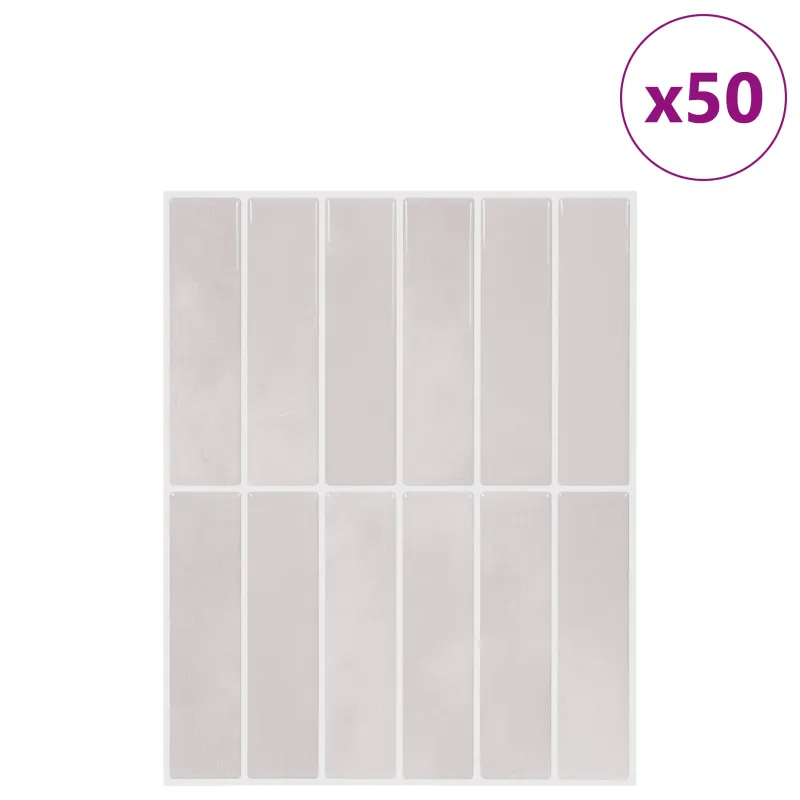 Stačiakampė plytelė 50 pcs Smėlio 29 x 23 x 0,08 cm