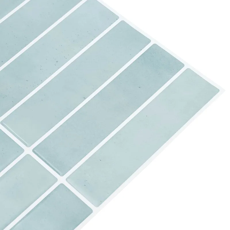 Stačiakampė plytelė 20 pcs Pilkai žalia 29 x 23 x 0,08 cm