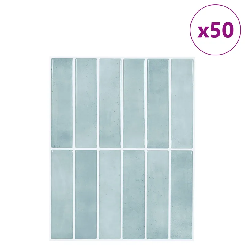 Stačiakampė plytelė 50 pcs Pilkai žalia 29 x 23 x 0,08 cm
