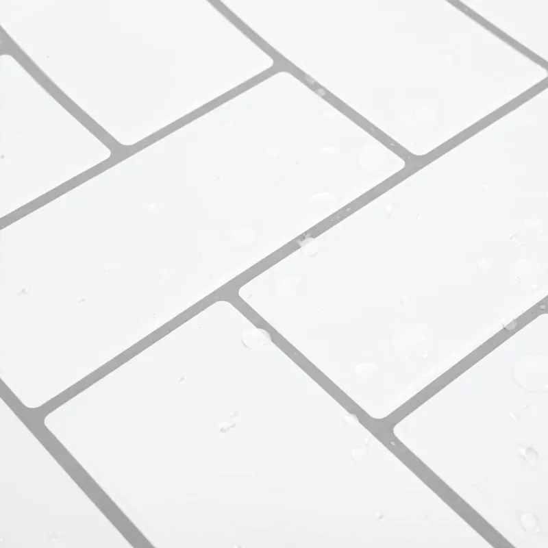 Žuvies kaulo plytelė 50 pcs Balta pilka 30 x 30 cm