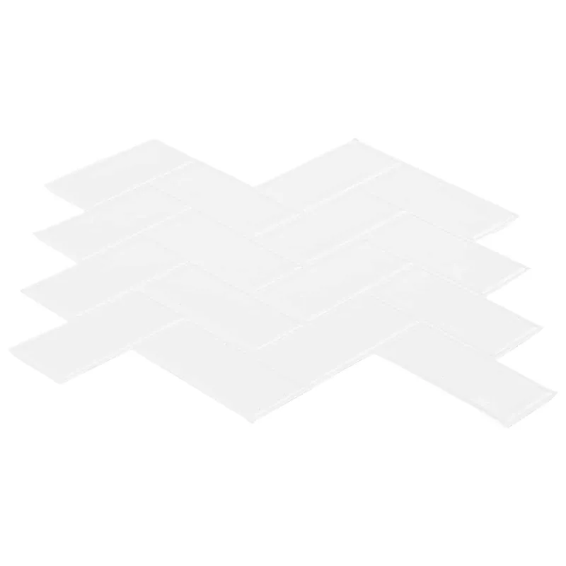 Žuvies kaulo plytelė 50 pcs Balta 30 x 30 cm