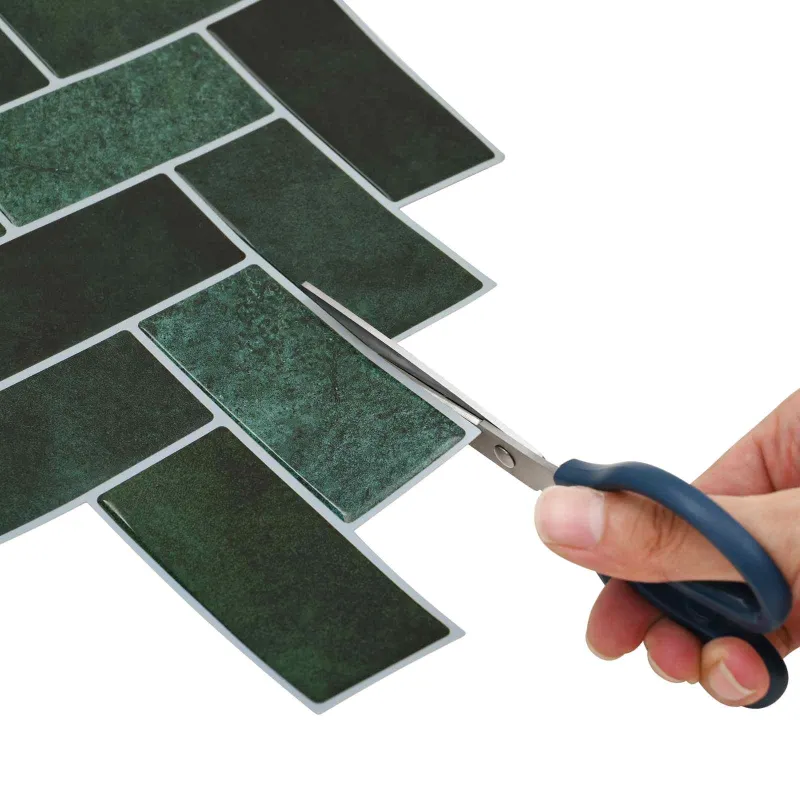 Žuvies kaulo plytelė 20 pcs Tamsiai žalia 30 x 30 cm