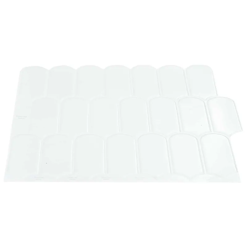 Pūkuota plytelė 10 pcs Balta 30 x 30 cm Poliuretanas ir PET