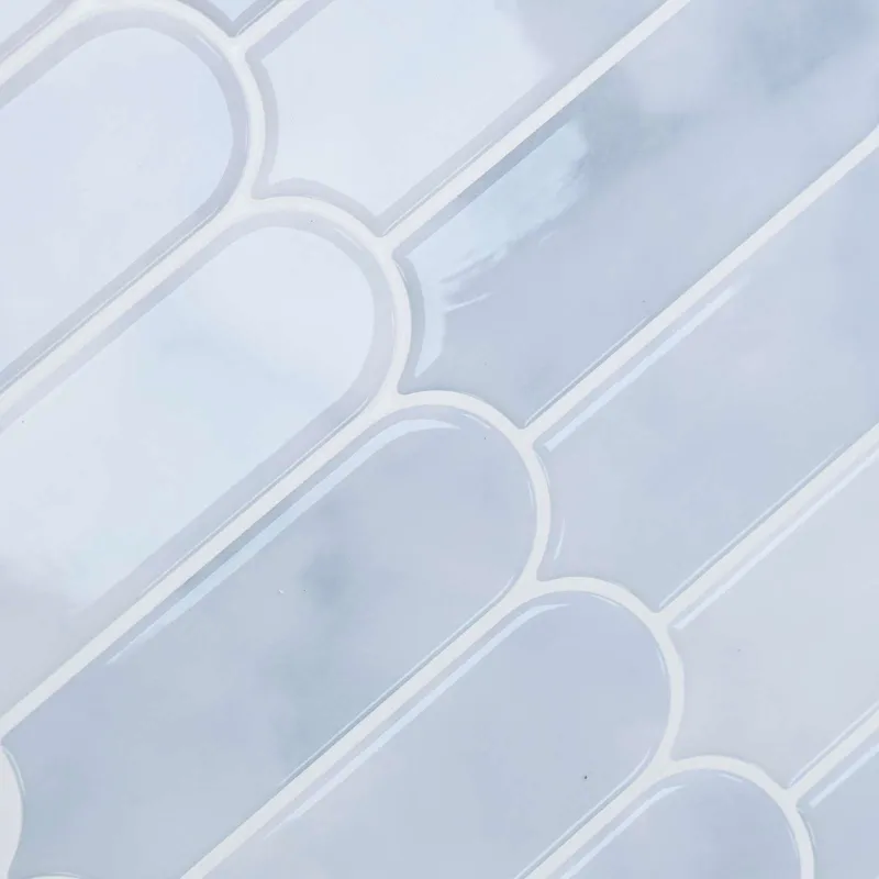 Pūkuota plytelė 20 pcs Šviesiai mėlyna 30 x 30 cm