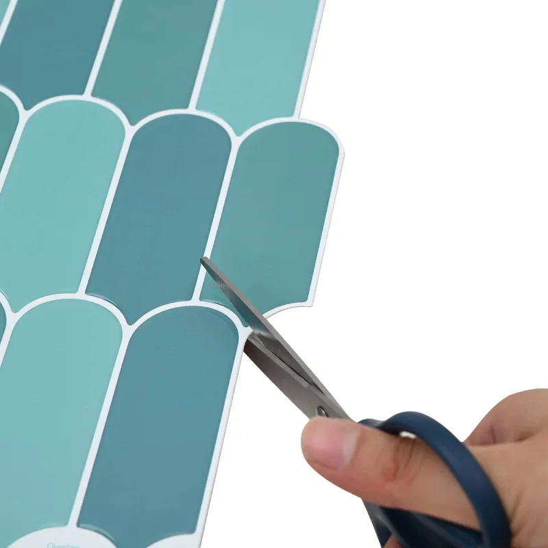 Pūkuota plytelė 10 pcs Mėlyna 30 x 30 cm Poliuretanas ir PET