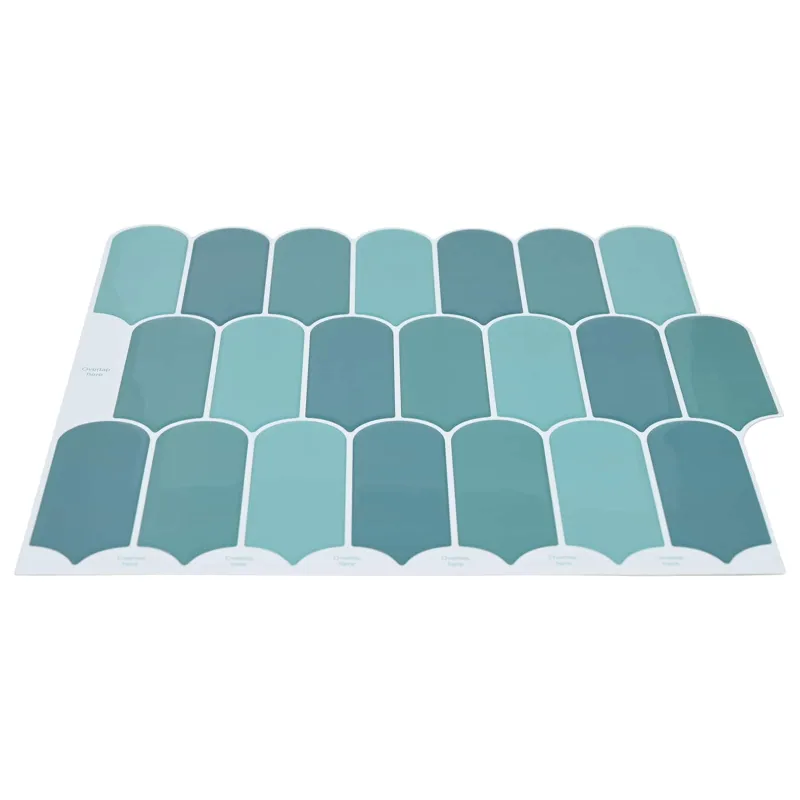 Pūkuota plytelė 20 pcs Mėlyna 30 x 30 cm Poliuretanas ir PET