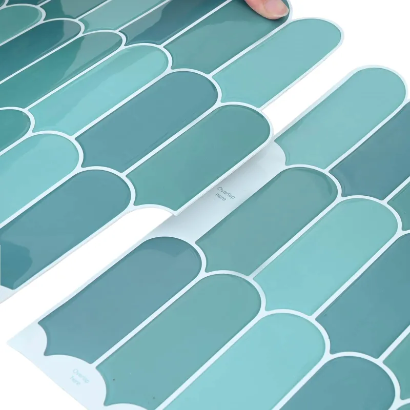 Pūkuota plytelė 50 pcs Mėlyna 30 x 30 cm Poliuretanas ir PET