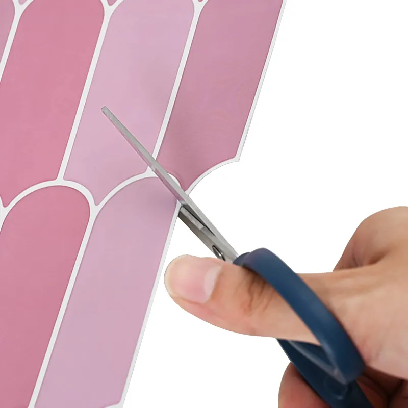Pūkuota plytelė 50 pcs Rožinė 30 x 30 cm Poliuretanas ir PET