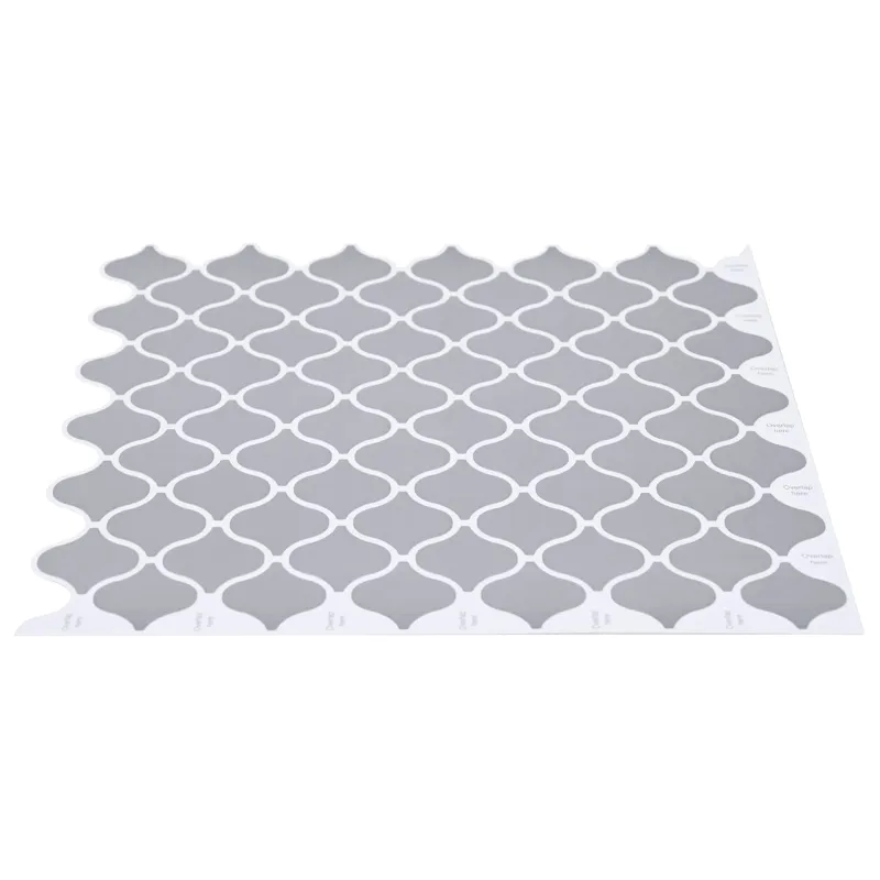 Lanterna plytelė 20 pcs Pilka 27 x 27 cm Poliuretanas ir PET