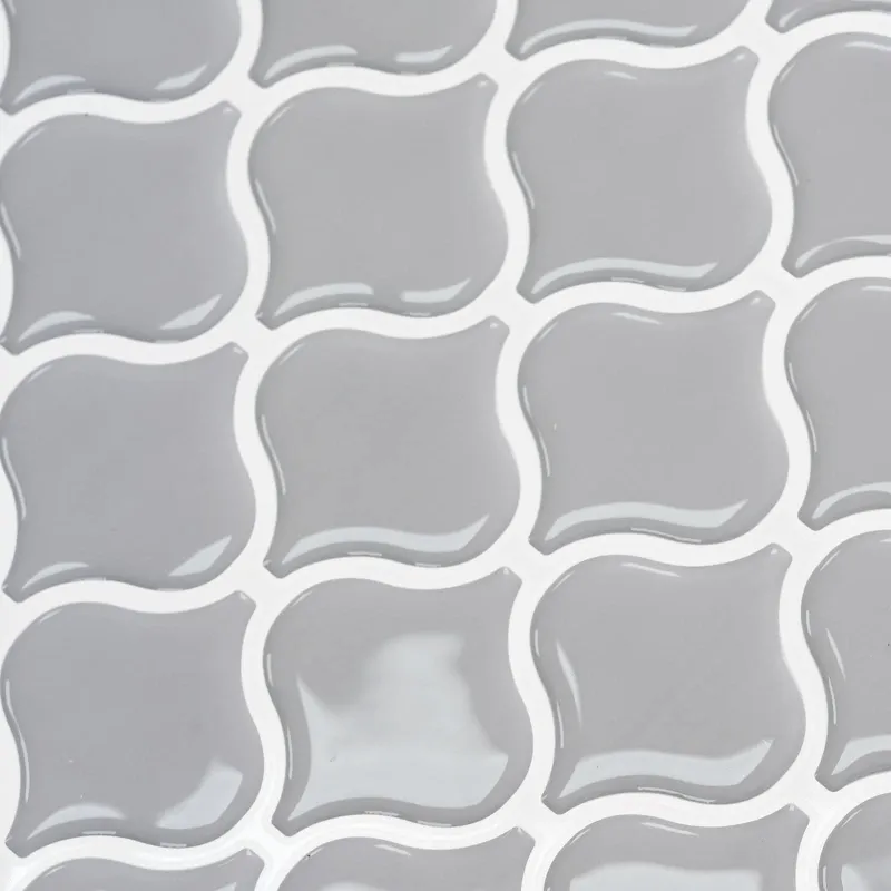Lanterna plytelė 50 pcs Pilka 27 x 27 cm Poliuretanas ir PET