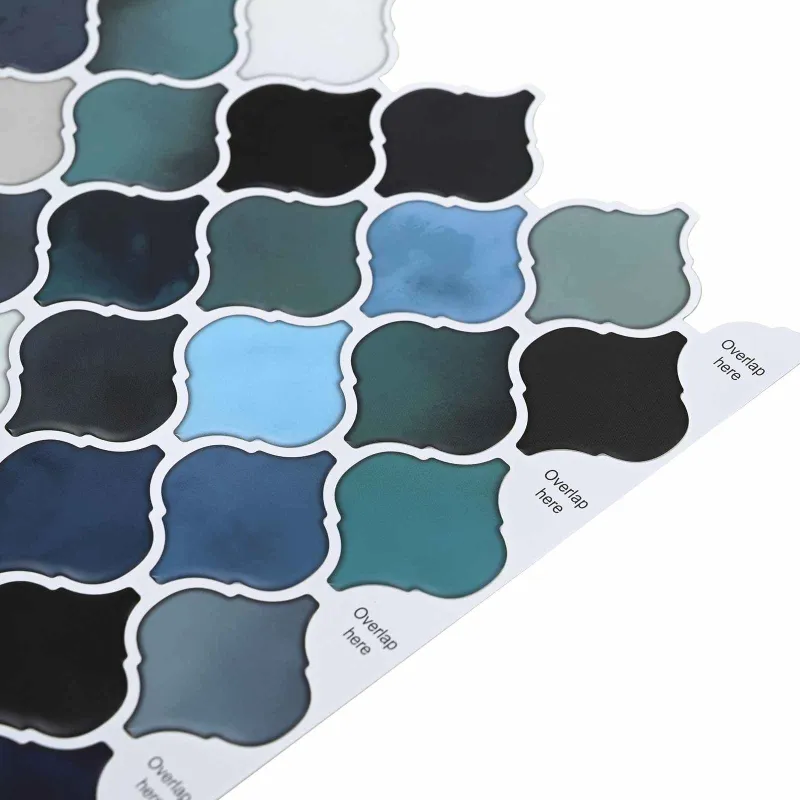 Lanterna plytelė 20 pcs Mėlyna žalia 27 x 27 cm