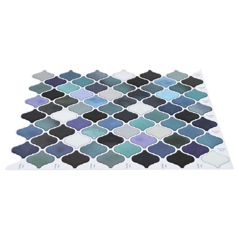 Lanterna plytelė 50 pcs Mėlyna žalia 27 x 27 cm