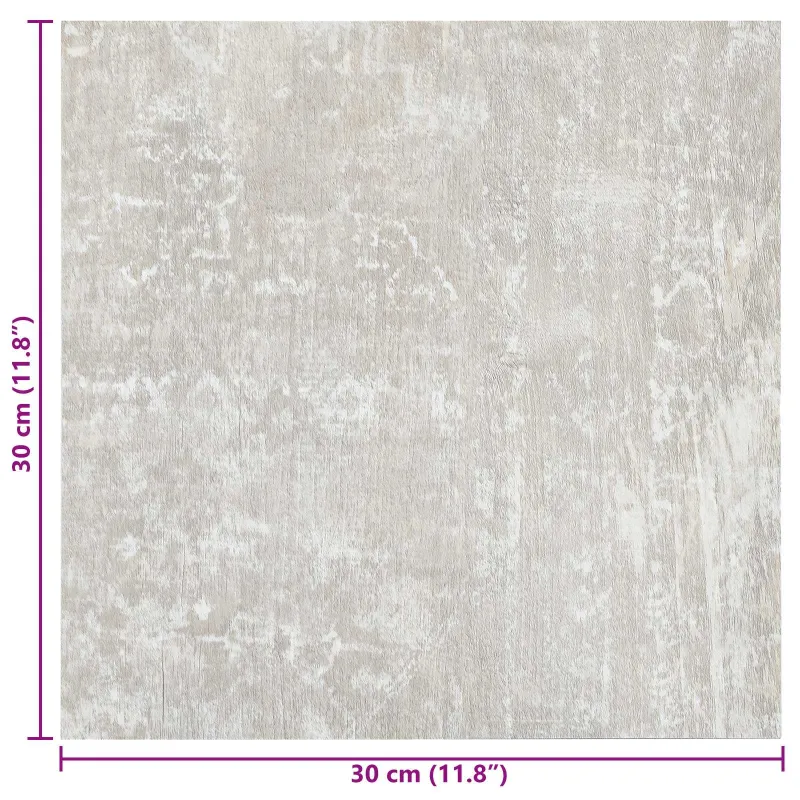 Savesiūnančių Grindų Plokštės 30,5 x 30,5 cm 20 pcs PVC