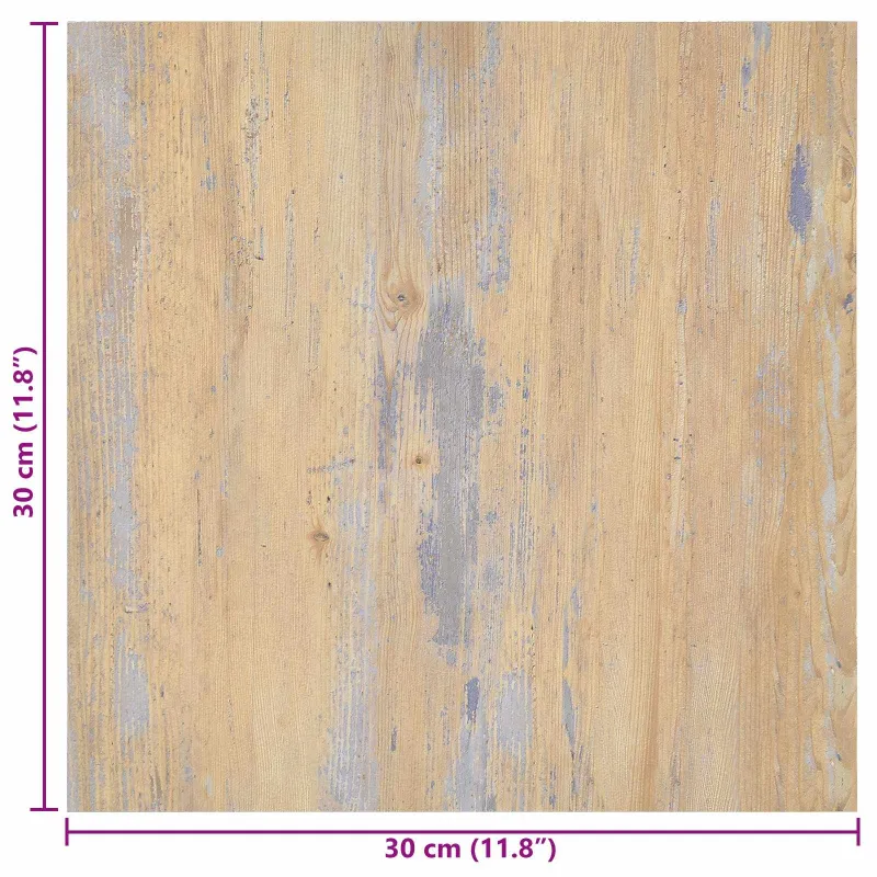 Savesiūnančių Grindų Plokštės 30,5 x 30,5 cm 20 pcs PVC