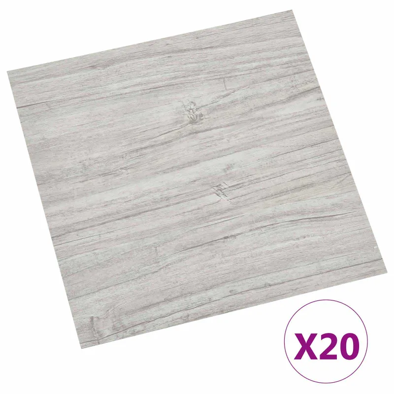 Savesiūnančių Grindų Plokštės 30,5 x 30,5 cm 20 pcs PVC