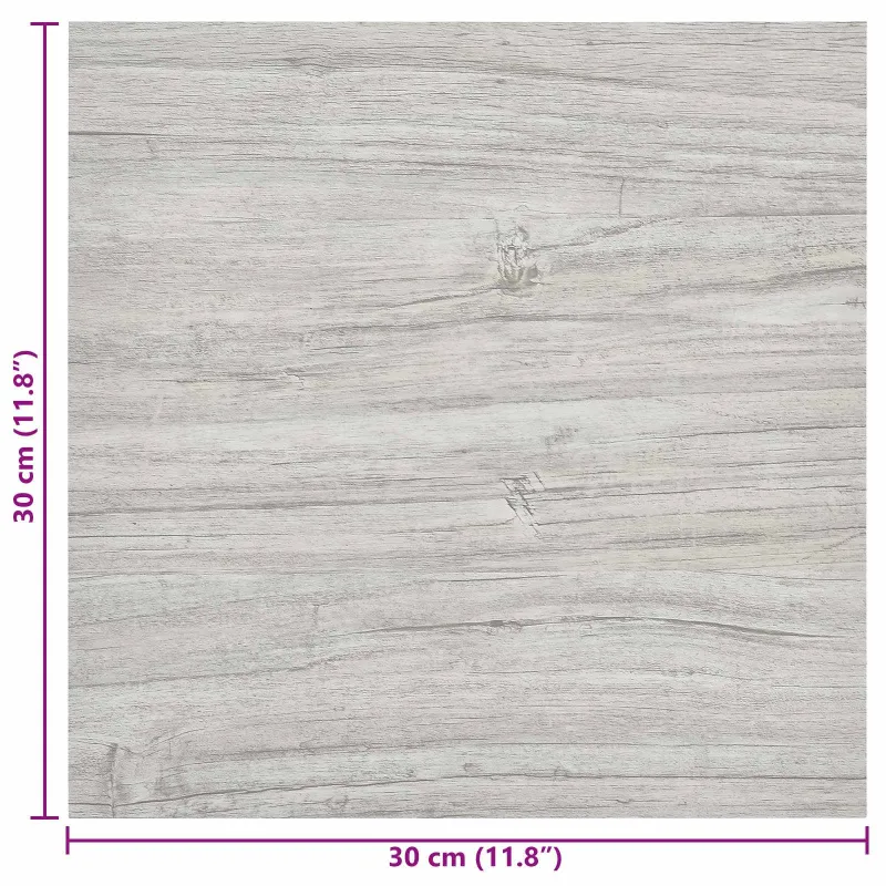 Savesiūnančių Grindų Plokštės 30,5 x 30,5 cm 20 pcs PVC