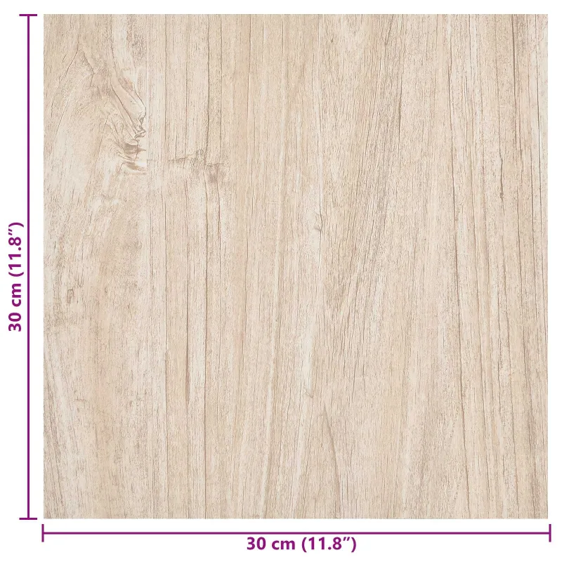 Savesiūnančių Grindų Plokštės 30,5 x 30,5 cm 20 pcs PVC