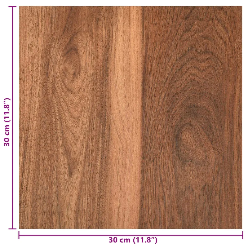 Savesiūnančių Grindų Plokštės 30,5 x 30,5 cm 20 pcs PVC