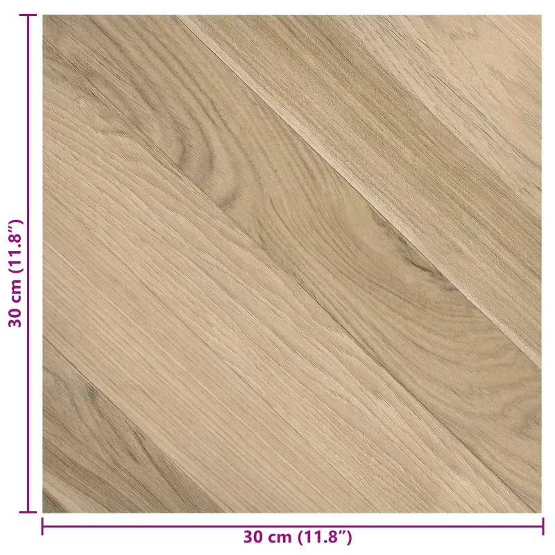 Savesiūnančių Grindų Plokštės 30,5 x 30,5 cm 20 pcs PVC