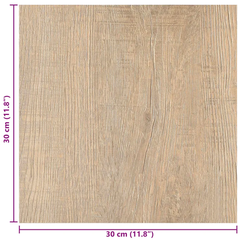 Savesiūnančių Grindų Plokštės 30,5 x 30,5 cm 20 pcs PVC