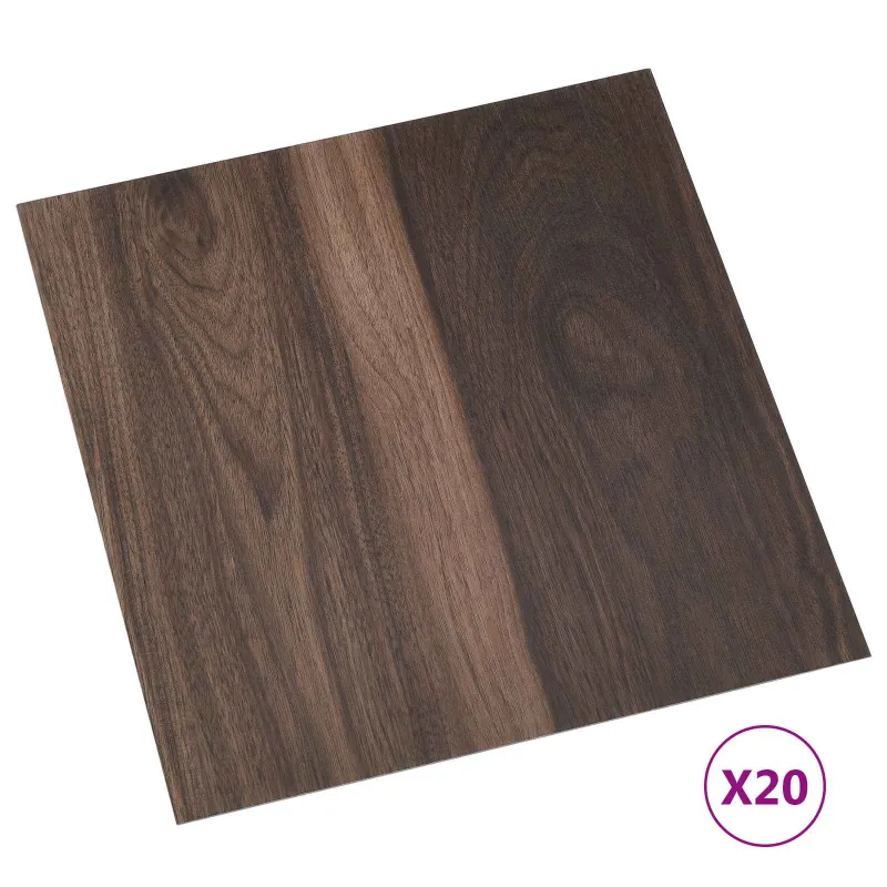 Savesiūnančių Grindų Plokštės 30,5 x 30,5 cm 20 pcs PVC