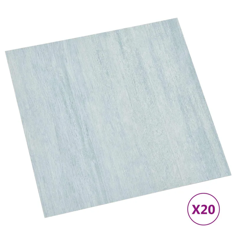 Savesiūnančių Grindų Plokštės 30,5 x 30,5 cm 20 pcs PVC Žalia