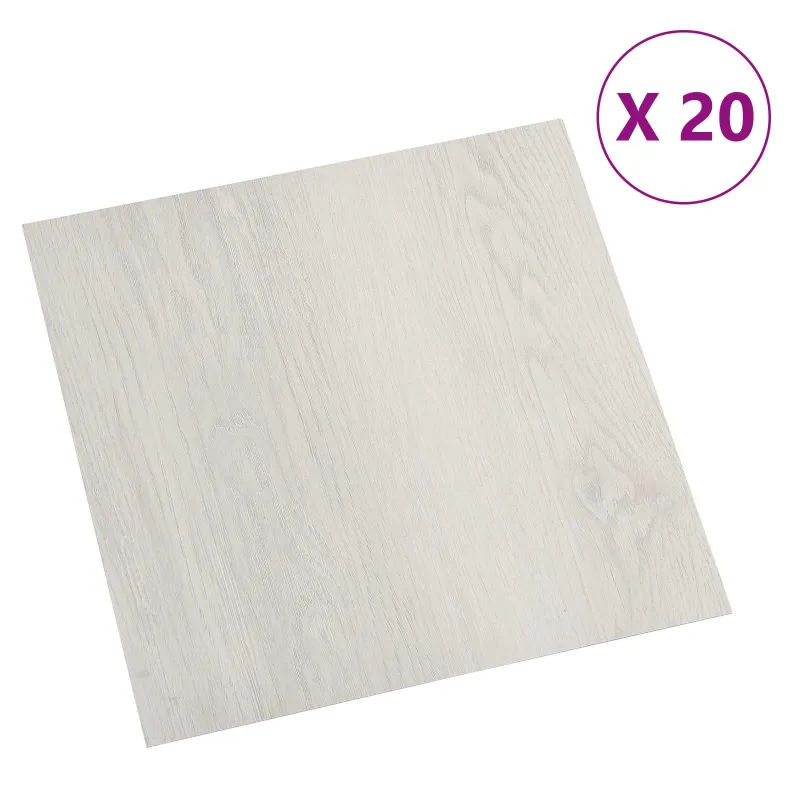 Savesiūnančių Grindų Plokštės 30,5 x 30,5 cm 20 pcs PVC