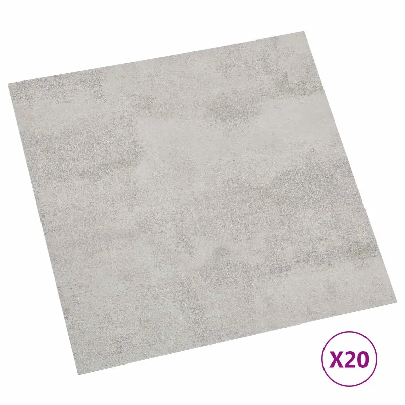 Savesiūnančių Grindų Plokštės 30,5 x 30,5 cm 20 pcs PVC