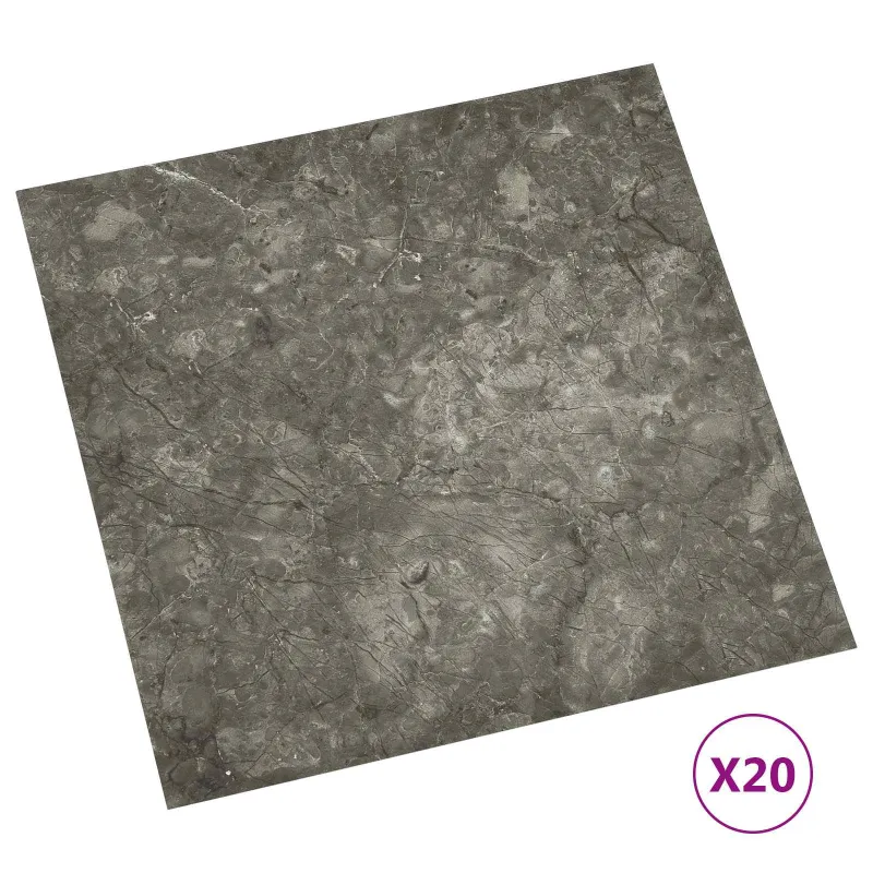 Savesiūnančių Grindų Plokštės 30,5 x 30,5 cm 20 pcs PVC