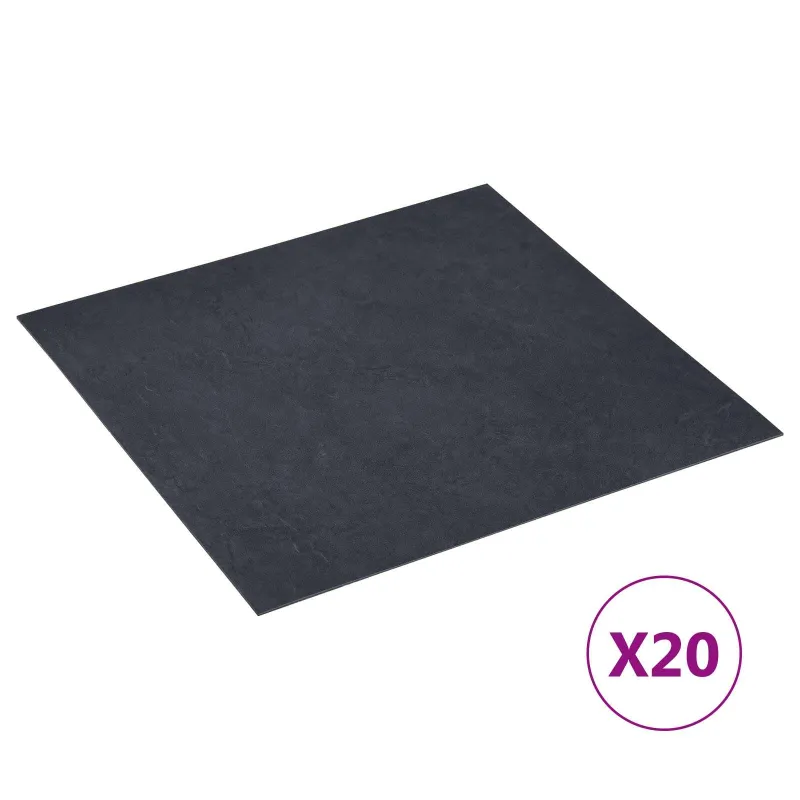 Savesiūnančių Grindų Plokštės 30,5 x 30,5 cm 20 pcs PVC