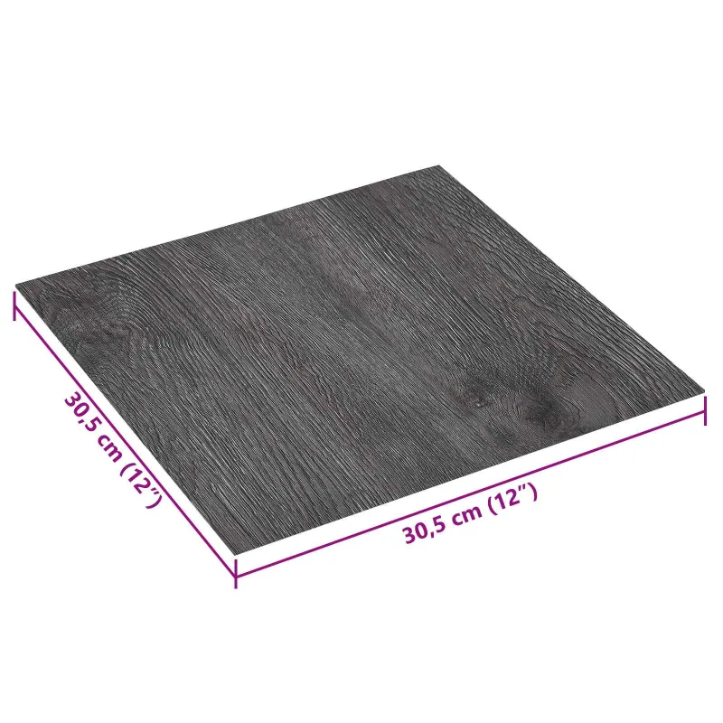 Savesiūnančių Grindų Plokštės 30,5 x 30,5 cm 20 pcs PVC