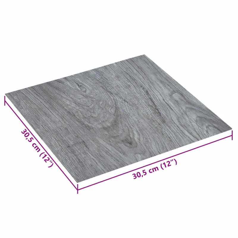 Savesiūnančių Grindų Plokštės 30,5 x 30,5 cm 20 pcs PVC