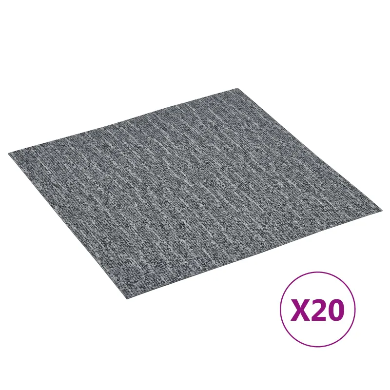 Savesiūnančių Grindų Plokštės 30,5 x 30,5 cm 20 pcs PVC