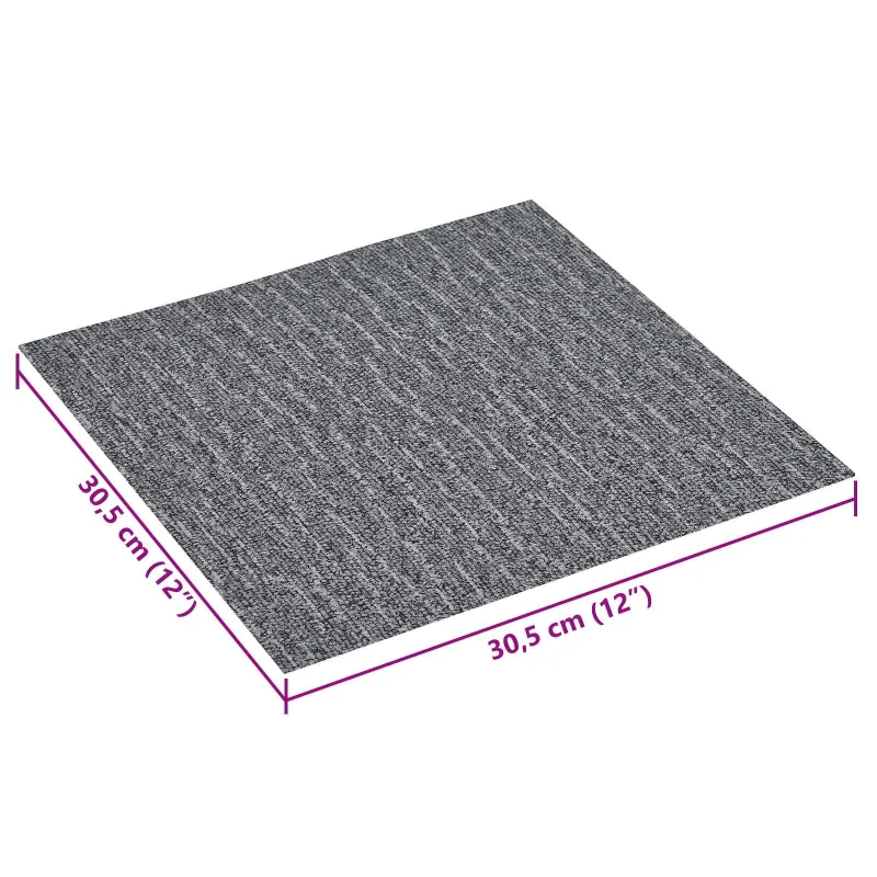 Savesiūnančių Grindų Plokštės 30,5 x 30,5 cm 20 pcs PVC