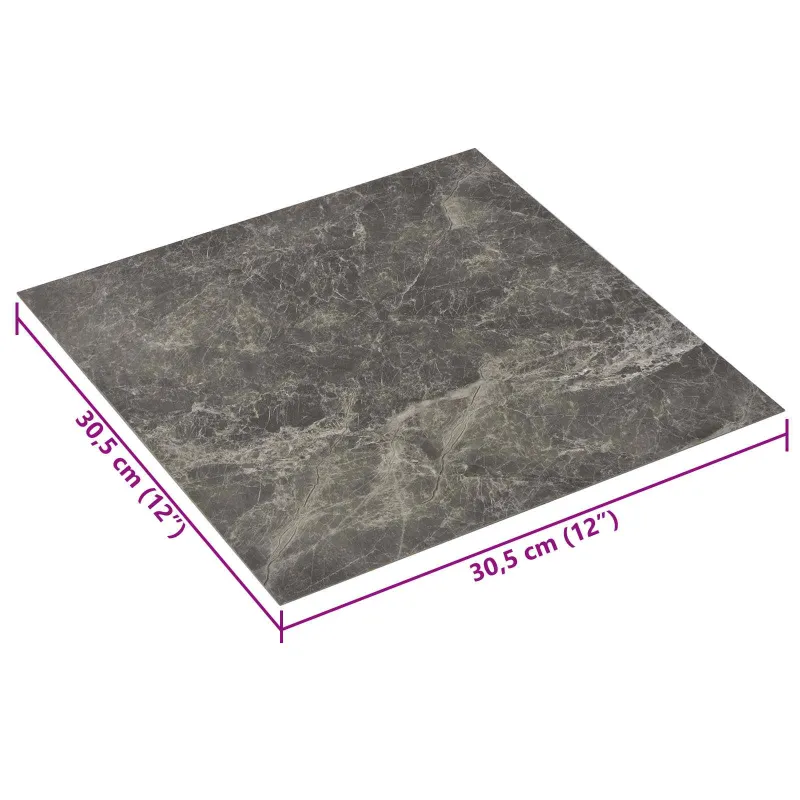 Savesiūnančių Grindų Plokštės 30,5 x 30,5 cm 20 pcs PVC