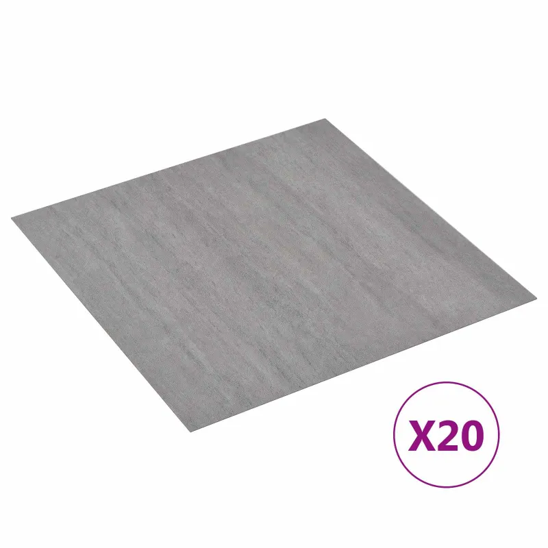 Savesiūnančių Grindų Plokštės 30,5 x 30,5 cm 20 pcs PVC