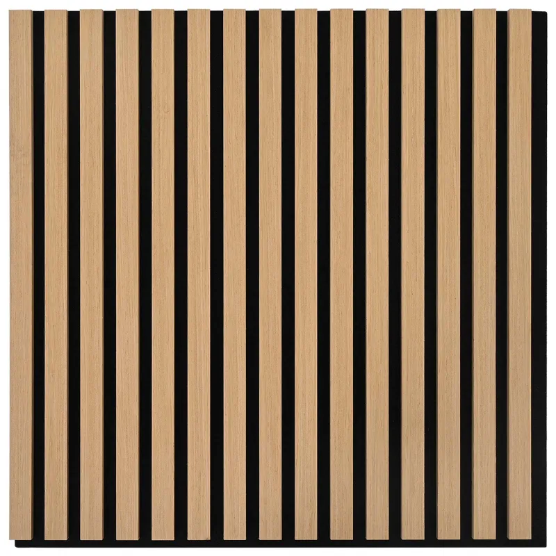 Sienų plokštės 2 pcs Natūrali 60,5 x 60 cm