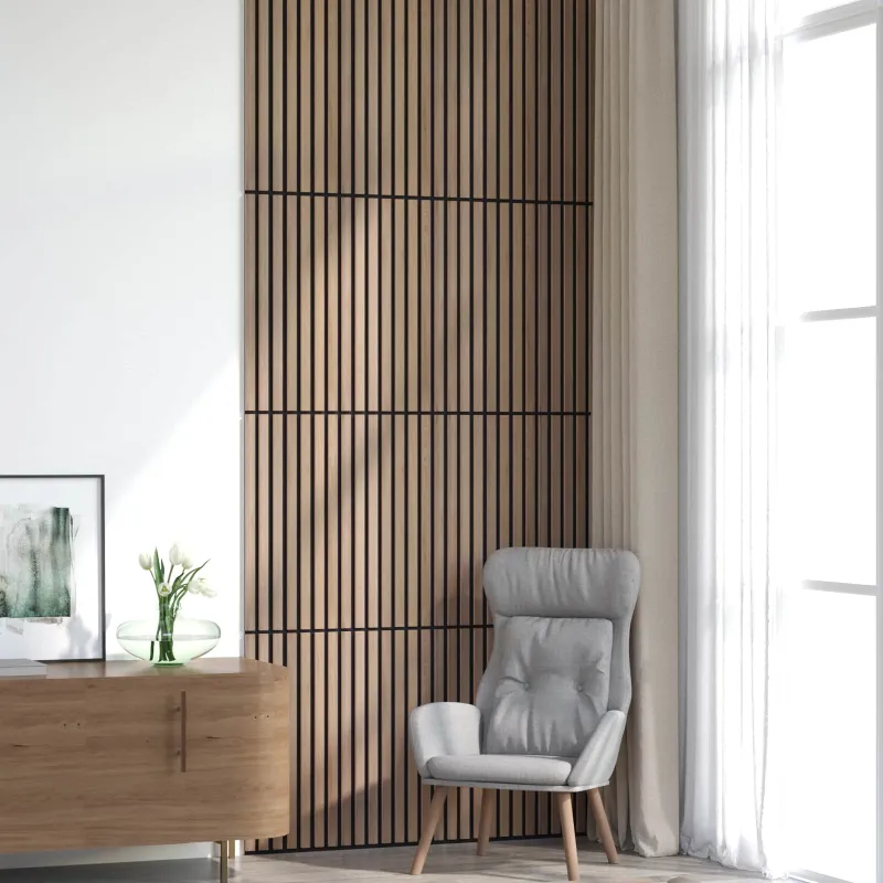 Sienų plokštės 8 pcs Ruda 60,5 x 60 cm
