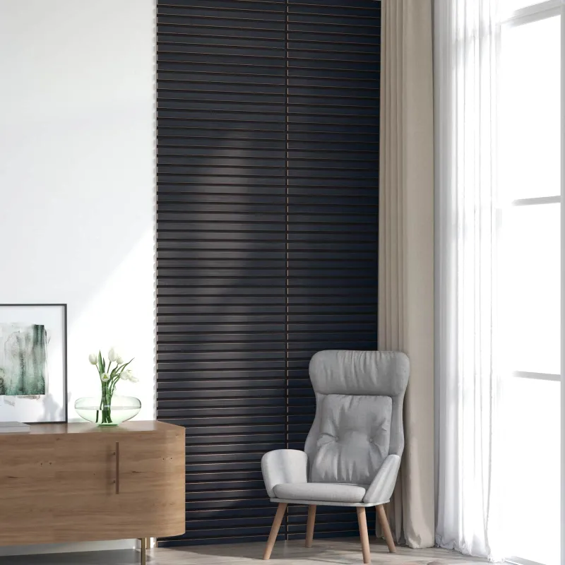 Sienų plokštės 8 pcs Antracito 60,5 x 60 cm