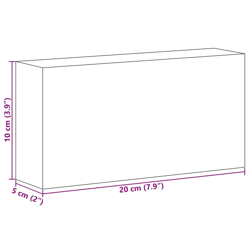 Druskos Akmenys 10 pcs Rožinė 20 x 10 x 5 cm Druskos akmuo