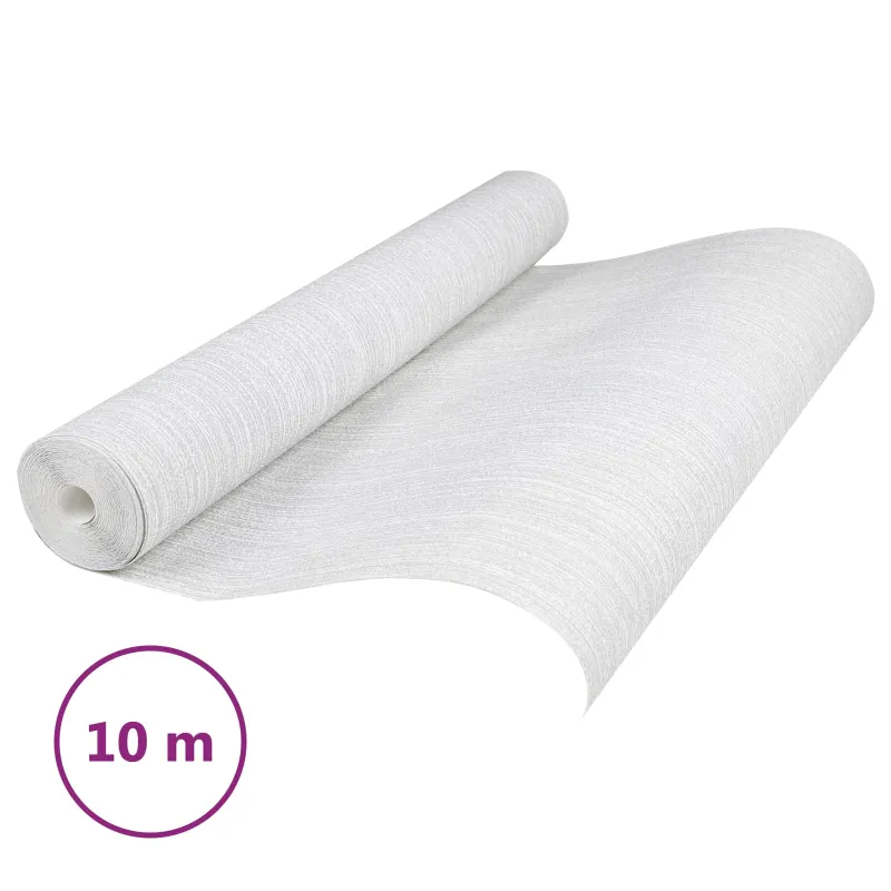 3D kieta tapetai Dryžuotas Šviesiai pilka 10 x 0,53 m