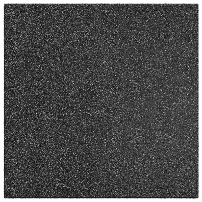 Kritimo apsaugos plytelės 6 pcs Juoda 50 x 50 cm Guma