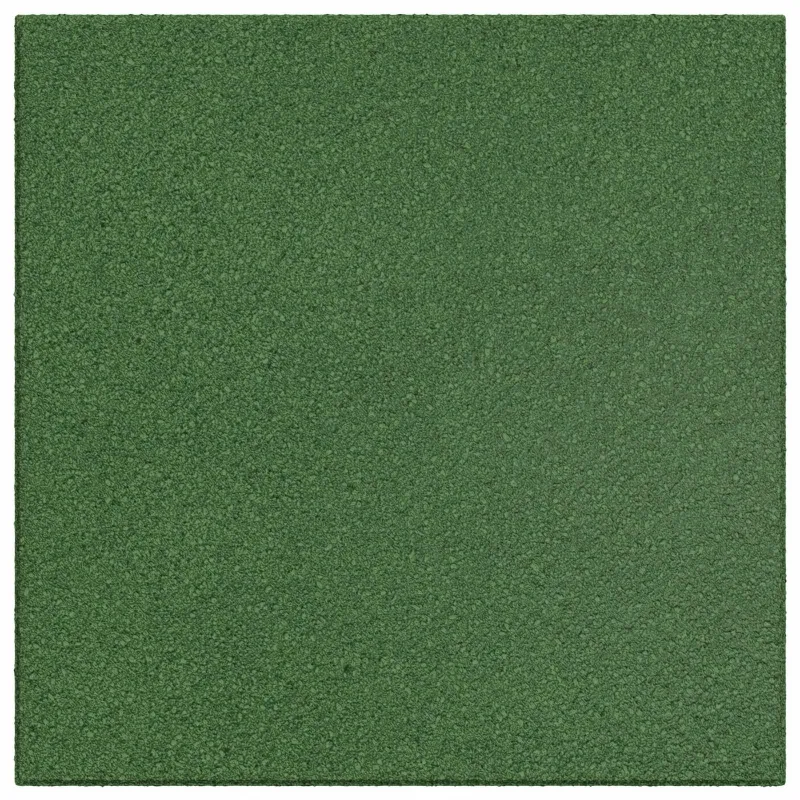 Kritimo apsaugos plytelės 6 pcs Žalia 50 x 50 cm Guma