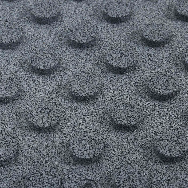 Kritimo apsaugos plytelės 6 pcs Pilka 50 x 50 cm Guma