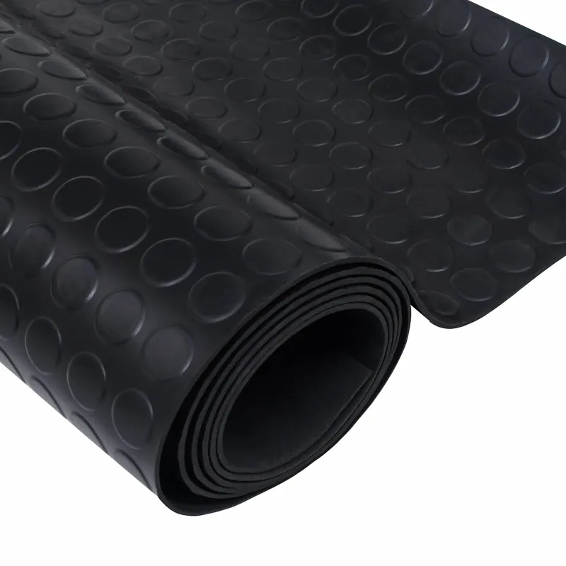 Grindų kilimėlis Juoda 1 x 2 m Guma