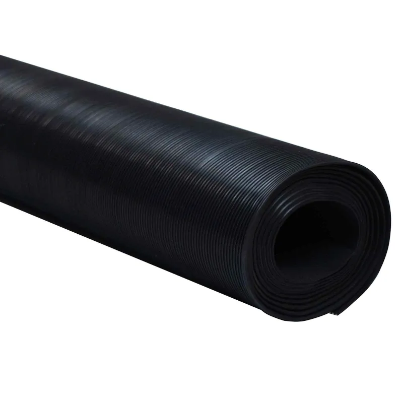 Grindų kilimėlis Juoda 1,5 x 2 m Guma