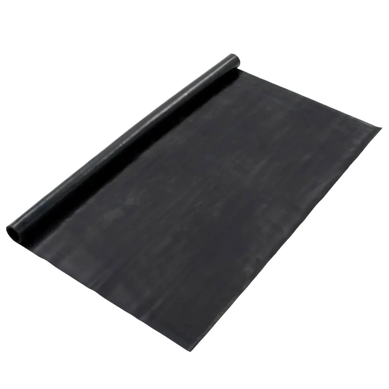 Grindų kilimėlis Juoda 1,2 x 5 m Guma